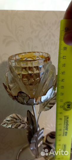 Подсвечник Роза