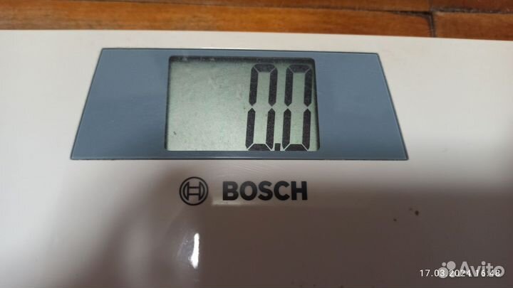 Весы напольные электронные Bosch