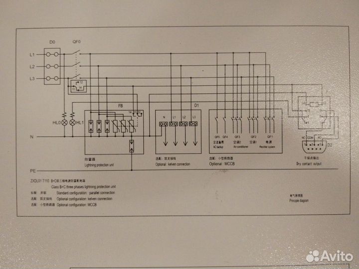 Устройство молниезащиты класса B+C узип, опн