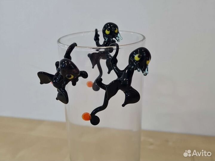 Подвеска дракон стекло