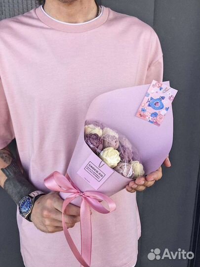 Шоколадные пионы