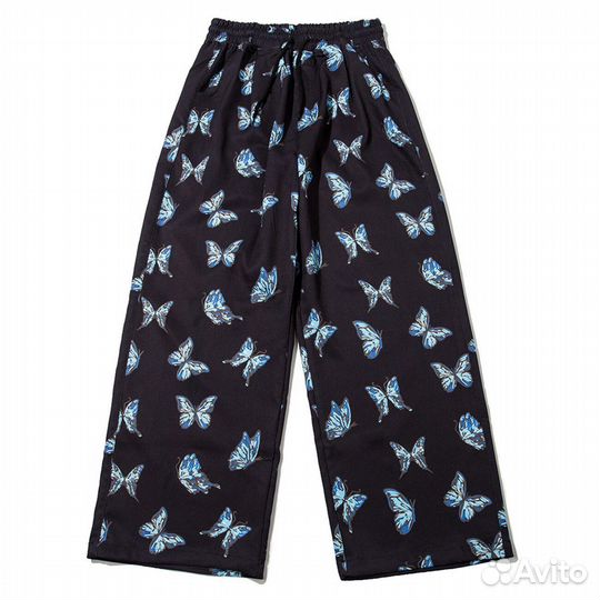 Брюки с бабочками