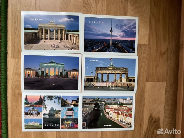 Открытки Почтовые карточки Берлин, Зальцбург, и др