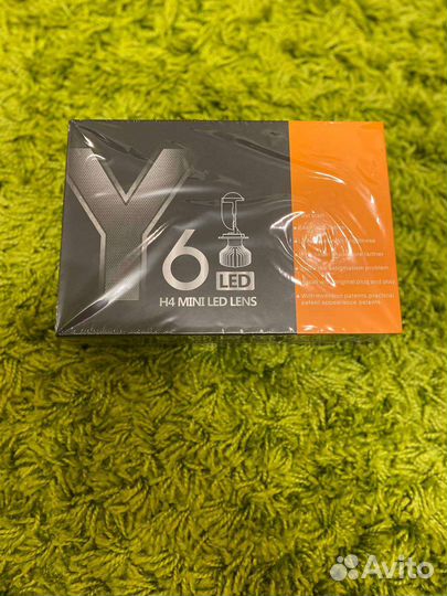 Светодиодные линзы mini led y6 h4