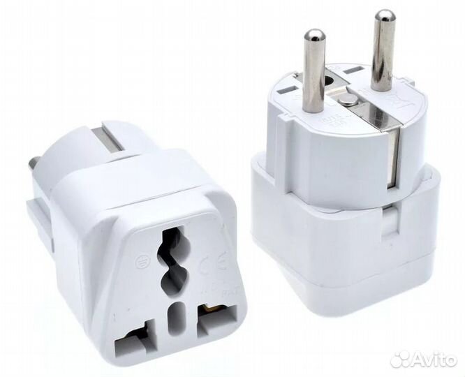 Переходник на Евро-Розетку с AU/US/UK на Евро
