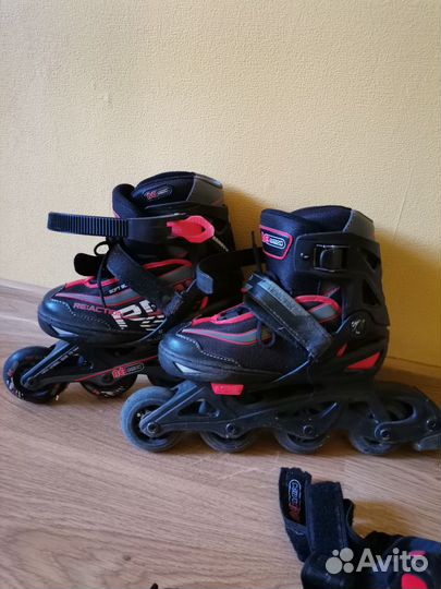 Роликовые коньки детские раздвижные