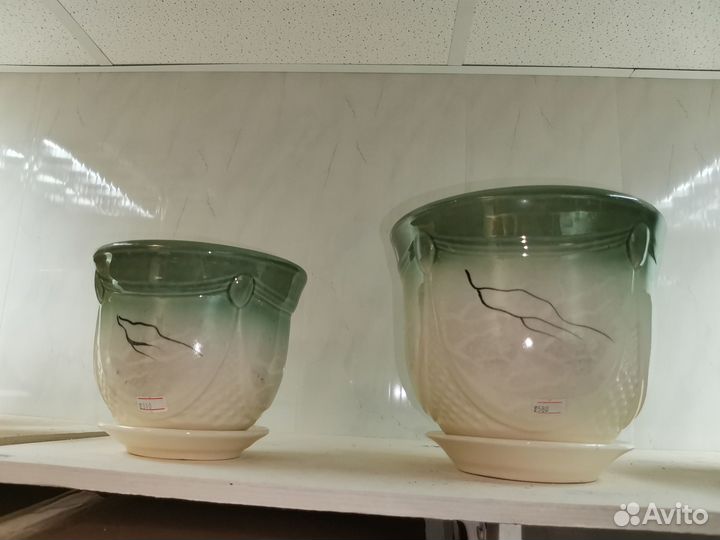 Керамические горшки Новые