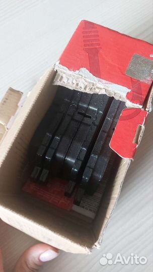 Дисковые тормозные колодки задние