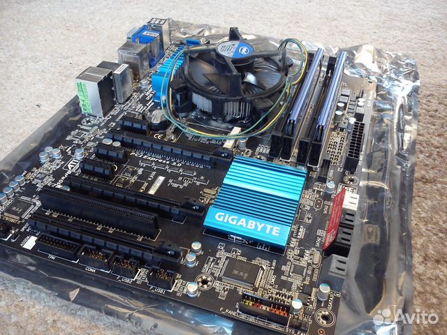 PC-сборка CPU+MB+RAM