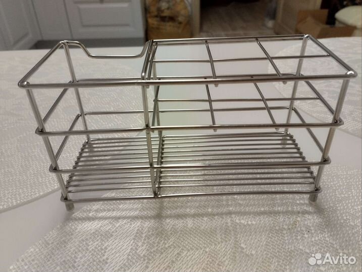 Подставка для зубных щеток металлическая