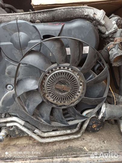 Ауди а4в6 2.5TDI Вискомуфта (059 121 350A)