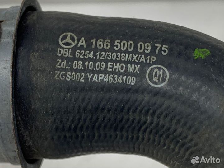 Патрубок системы охлаждения Mercedes-Benz Gl X166