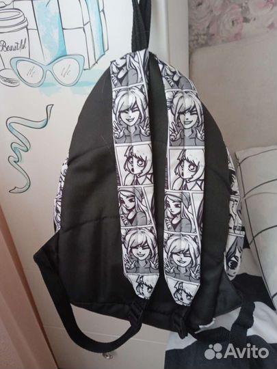 Рюкзак и мешок для обуви школьный аниме