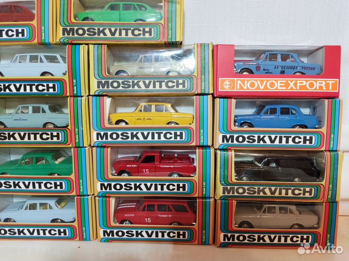 Модели СССР 1 43 москвич