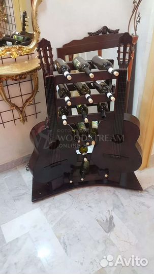 Стеллаж. Подставка для бутылок. Винтаж