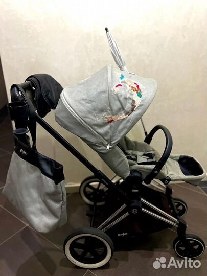 Коляска + аксессуары Cybex Priam Lux Koi
