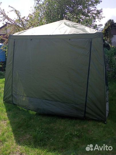 Тент шатер для дачи летняя кухня садовый