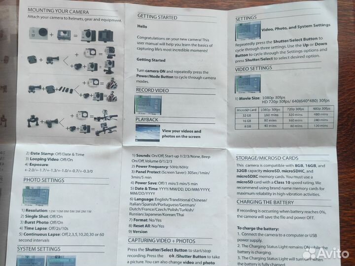 Экшн камера