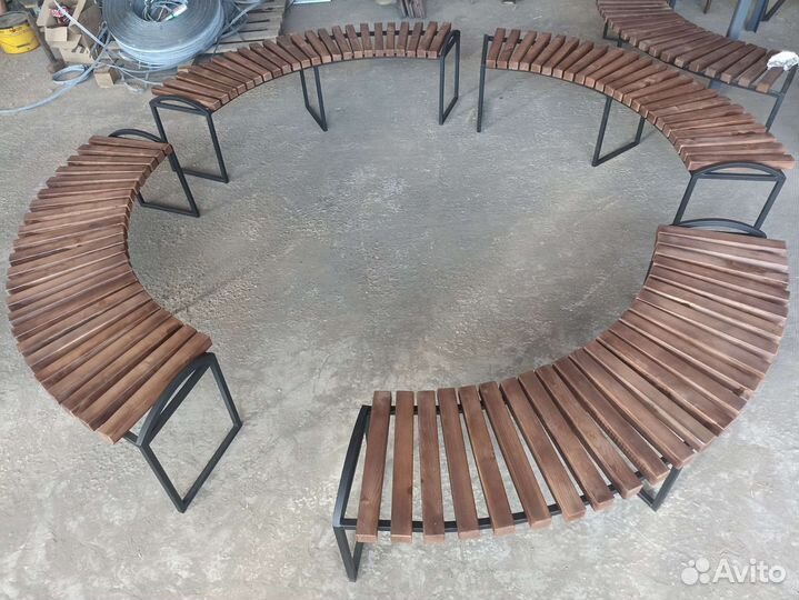 Лавка скамейка ограждения