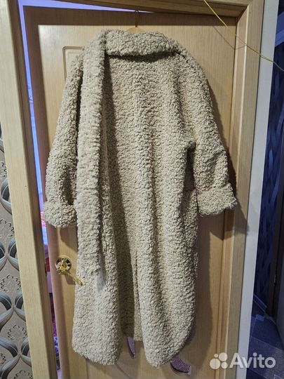 Буклированное пальто