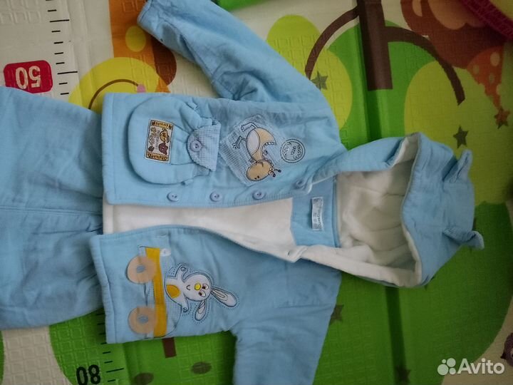 Костюм детский демисезонный утепленный