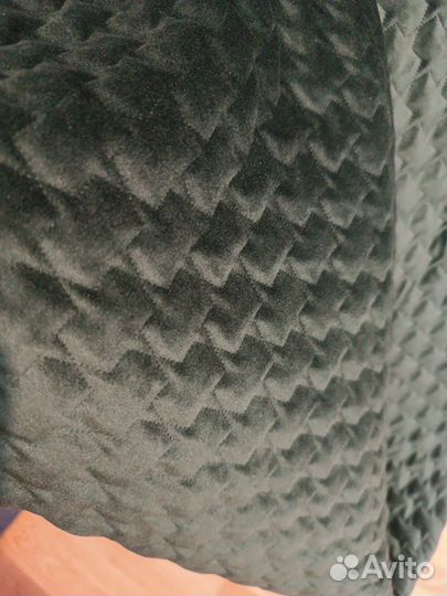 Ткань стеганый бархат утепленный