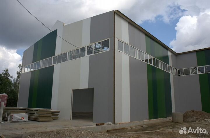 Сэндвич панели стеновые