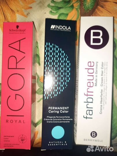 Краска igora, indola, farbfreude