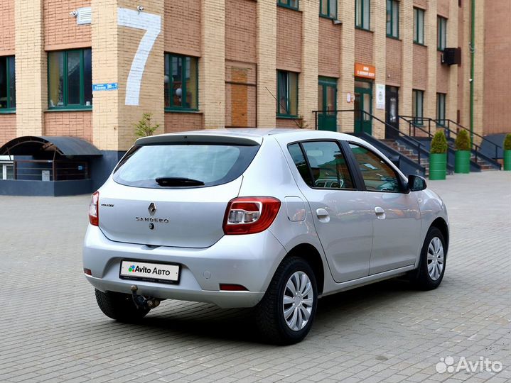 Renault Sandero 1.6 AT, 2016, 69 000 км