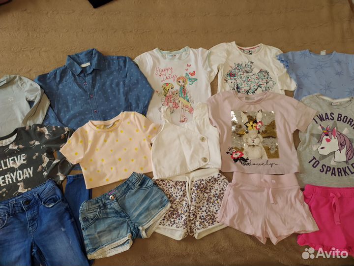 Пакет вещей для девочки 110-116 см Next