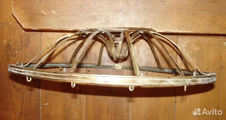Люстра из латуни 1938 год