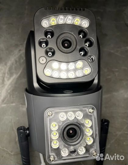 Уличная 4G камера с двойным объективом