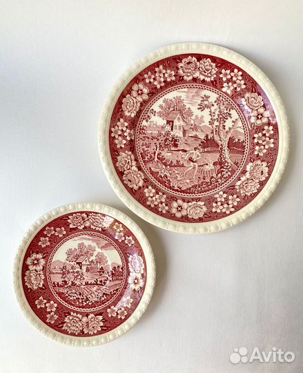 Тарелка и блюдце Виллерой Бох Rusticana