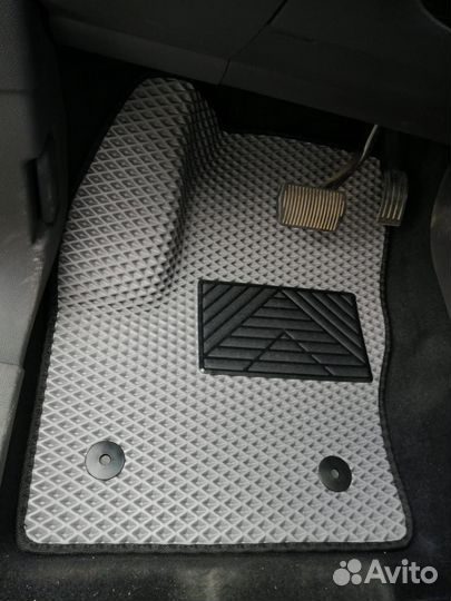 EVA ковры 3D с бортиками Dodge