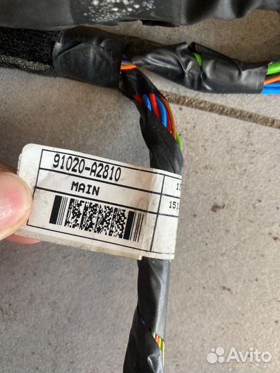 Проводка торпеды Kia Ceed JD