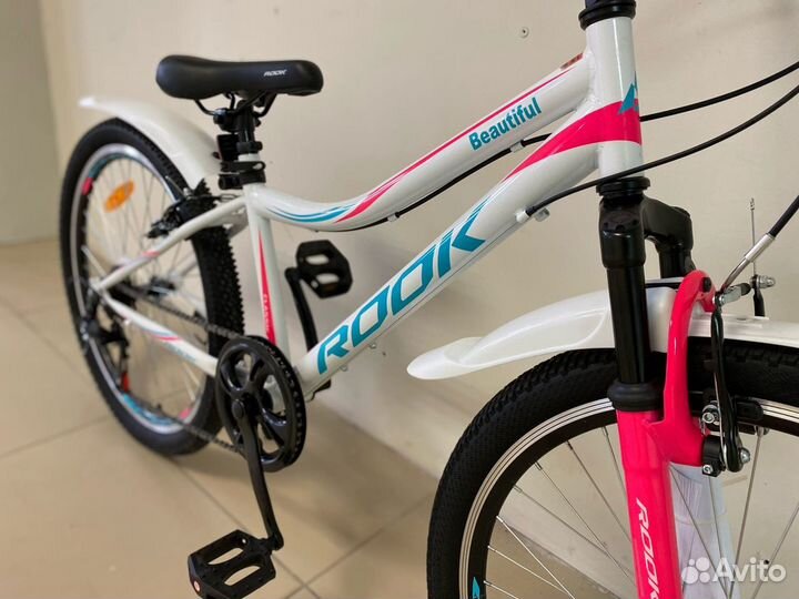 Велосипед подростковый Rook для девочек 24кол