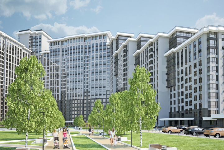 2-к. квартира, 56,6 м², 25/25 эт.