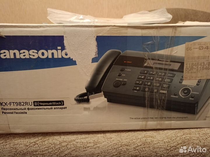 Телефон факс panasonic