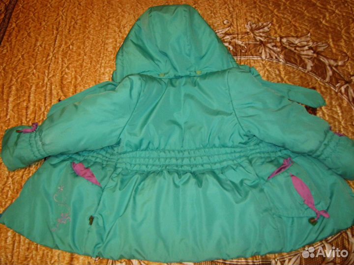 Зимний костюм для девочки на возраст 7-9 лет