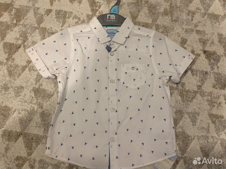 Новая рубашка mothercare на 2-3 года