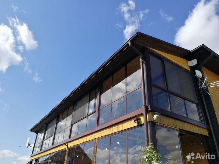 Алюминиевые окна под ключ