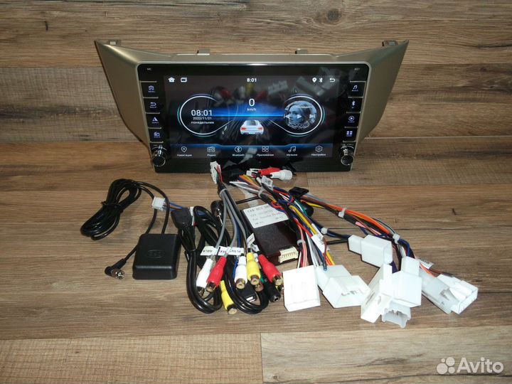 Магнитола Lexus RX300/330/350 Android с крутилками