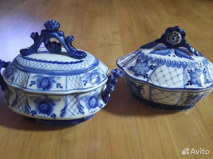 Посуда гжель