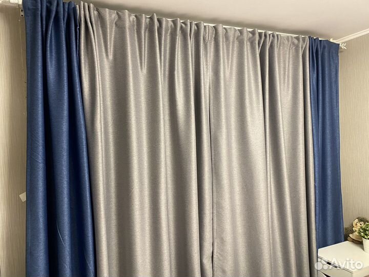 Шторы блэкаут 4 шт