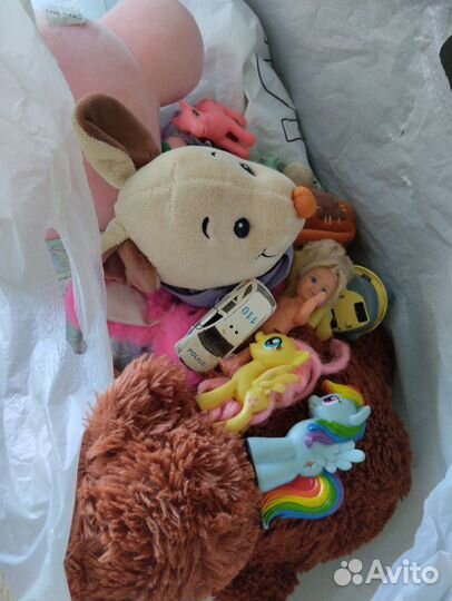 Большой пакет игрушек