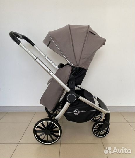 Коляска 3 в 1 luxmom/ блочная