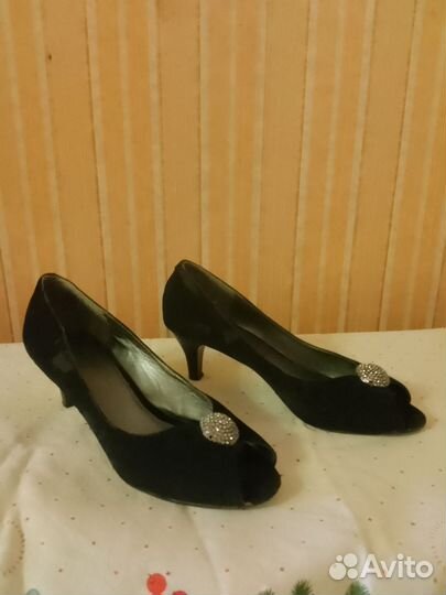 Туфли Натуральные: Чёрные Синие. Красные СССР