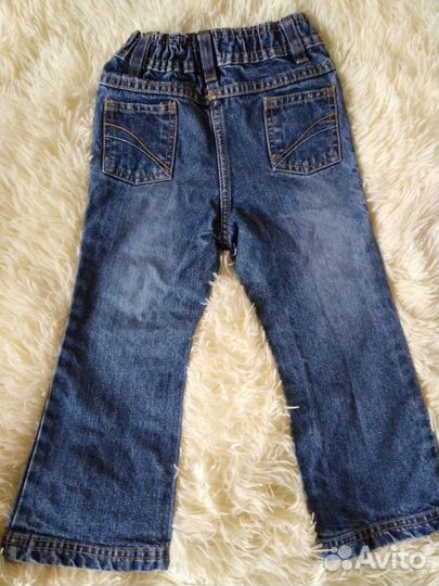 Джинсы для девочки р. 98