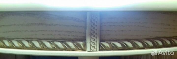 Продам стол слоновая кость патина золото