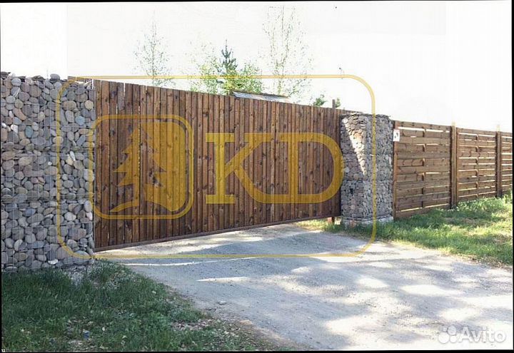 Доска для забора от производиеля